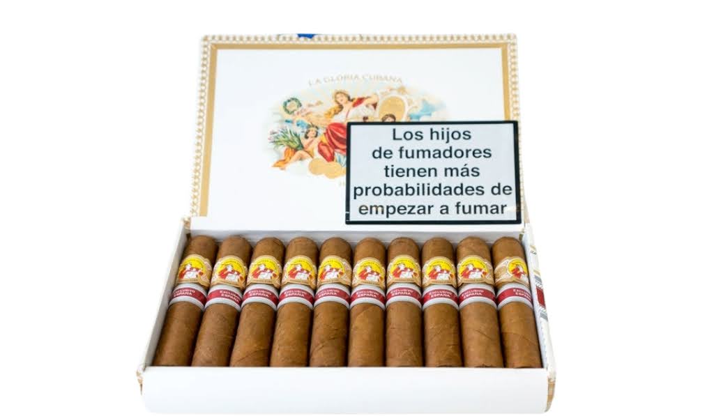 Caja abierta de mejores puros premium La Gloria Cubana Serie R No.7